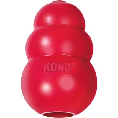 Brinquedo Adestrador com Dispenser para Petisco Kong Classic Medium