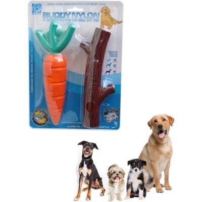 Brinquedo Cenoura + Graveto da Buddy Toys & Care