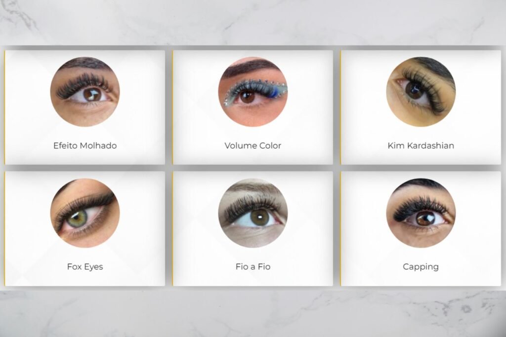 TÉCNICAS DE EXTENSÃO DE CÍLIOS 