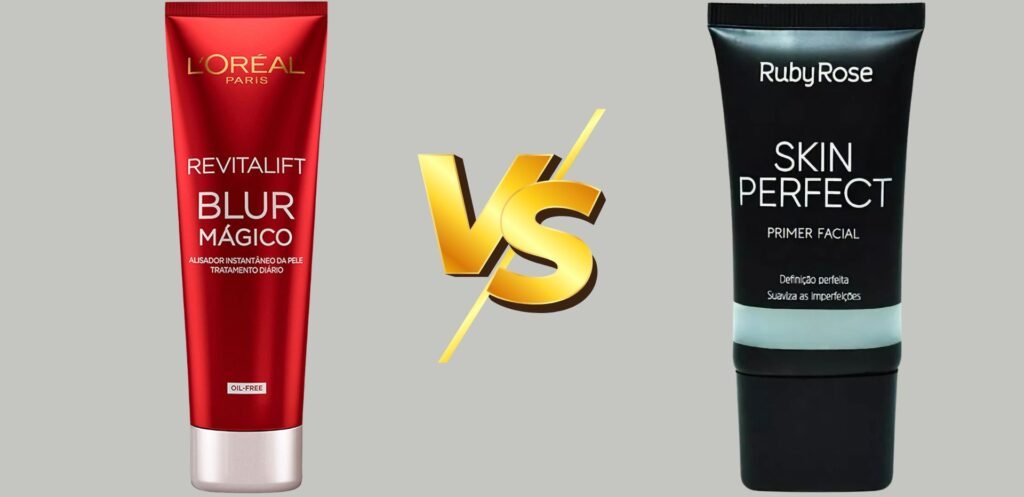 Primer: Blur Mágico Revitalift vs. Primer Ruby Rose Ruby Skin