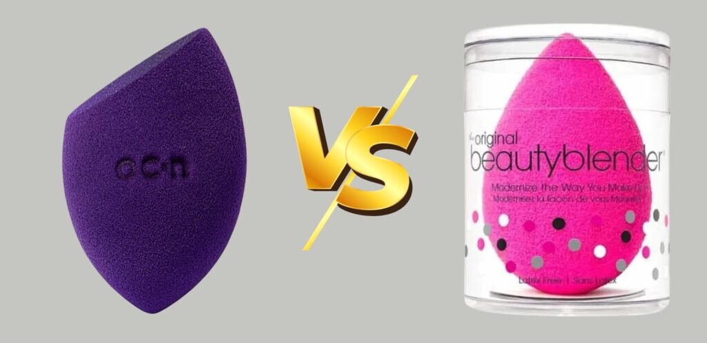 Esponja de Maquiagem: Océane Flat Blend vs. Beauty Blender Original