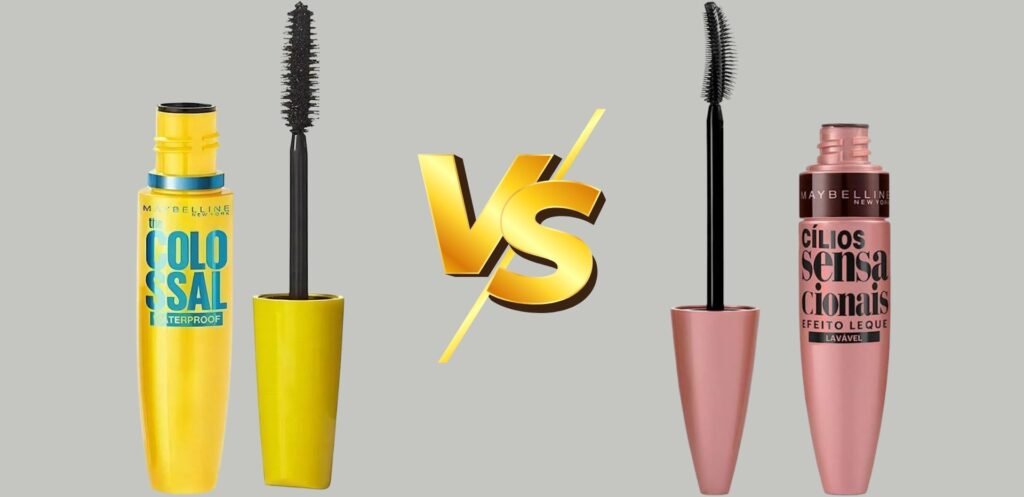 Máscara de Cílios: The Colossal Volum' Express vs. Lash Sensational Maybelline